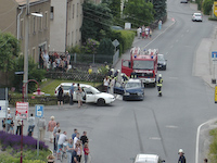 Verkehrsunfall Porschendorfer Kreuzung, 08.06.2008