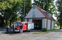 Fahnenweihe der Freiwilligen Feuerwehr Willmersdorf, 10.08.2013