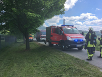 Alarmierung zu einem Lagerfeuer in Porschendorf, 31.05.2021