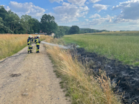 Brand in Dittersbach, 03.07.2023
