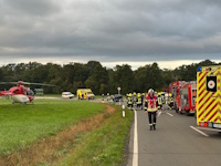 Schwerer Verkehrsunfall in Porschendorf, 17.09.2026